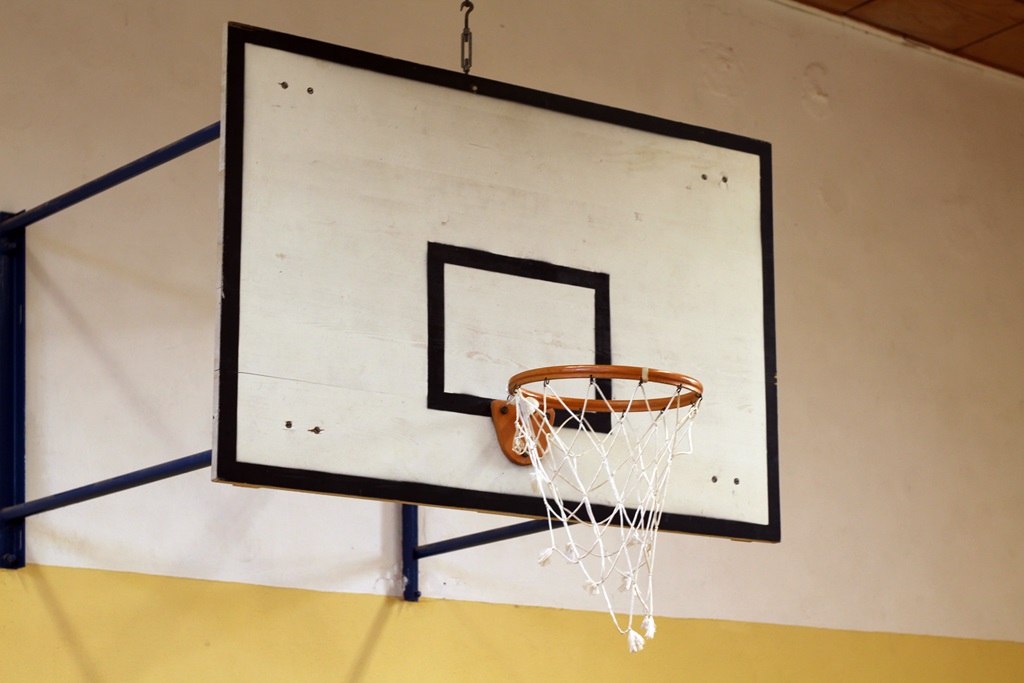 Basketball in unserer Sporthalle